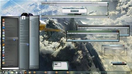 Free Chost WindBlinds Style - Theme for Windows