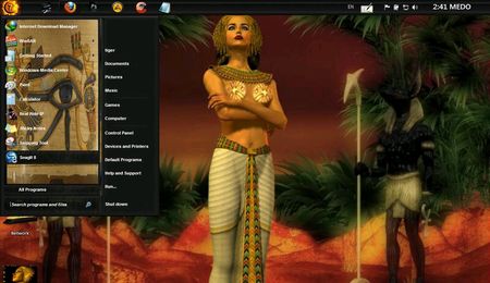 Windows 7 Themes: Egypt Pharaohs
