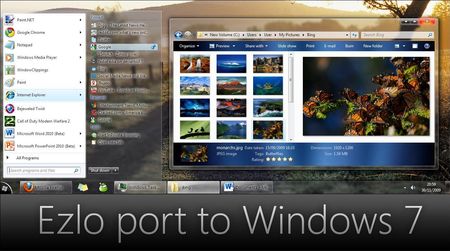 Ezlo Win7 Style - Theme for Windows 7