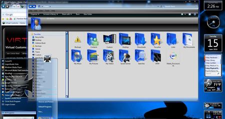 Windows 7 Themes - Light Blue