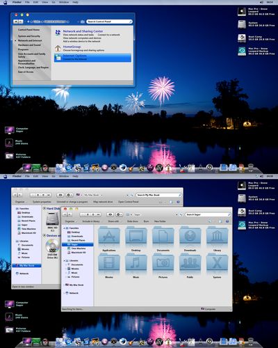 Snow Leopard - Theme for Windows