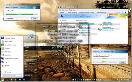 Free Win8 Style - Theme for Windows 7