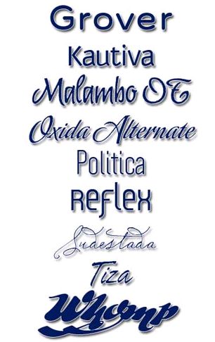 173 Design Fonts 173 Design Fonts